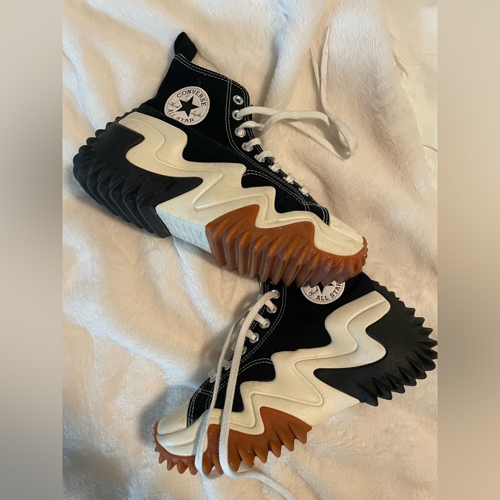 Black Converse Run Star Motion CX Platform
